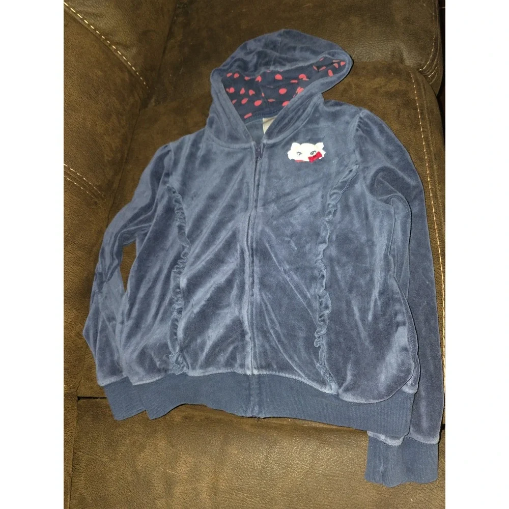 Gymboree homecoming kitty sweatshirt 7 8 top 7 jeans 6 hat 5-7 back to school